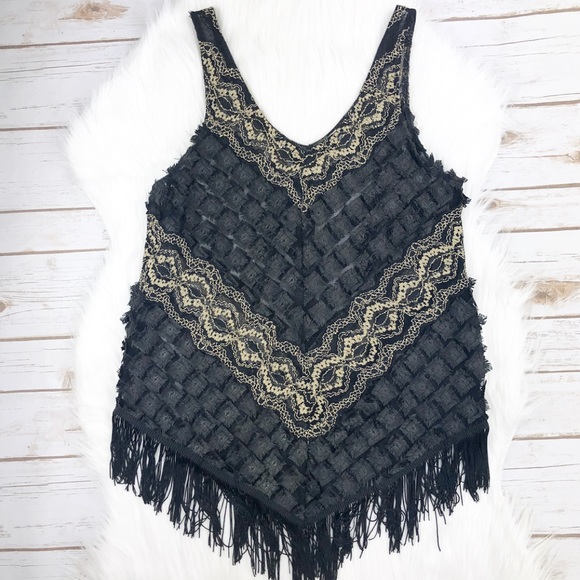 Tops - Sheer Textured Tank